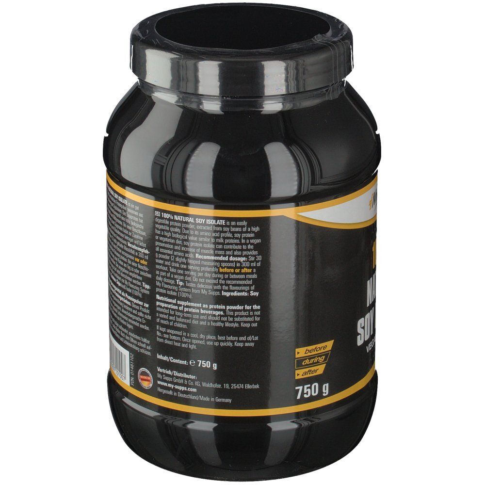 100% Natural Soy Isolate Pulver