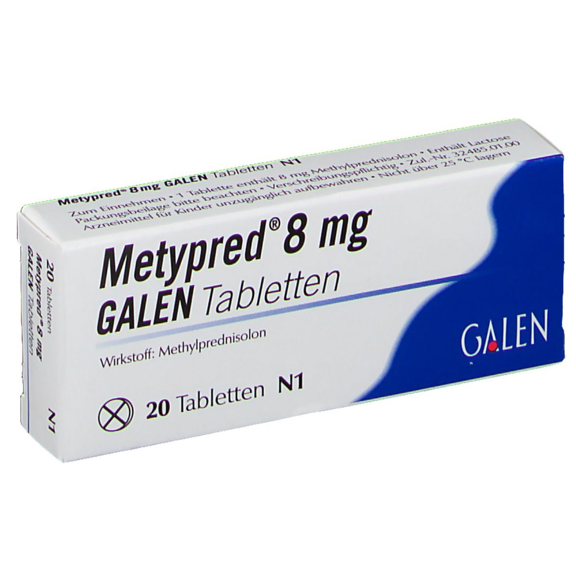 Metypred® 8 mg GALEN