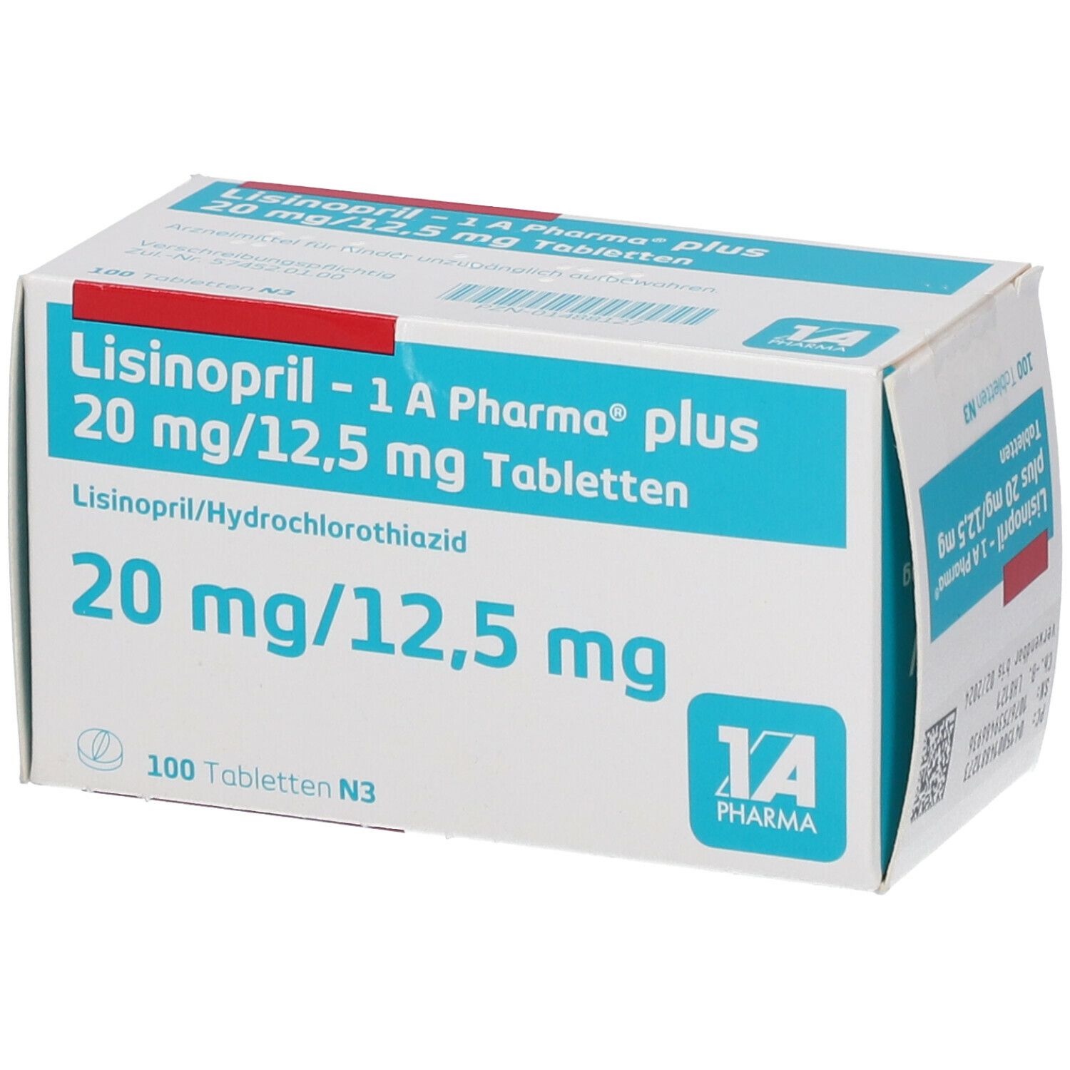 Lisinopril 1A Plus 20/12.5