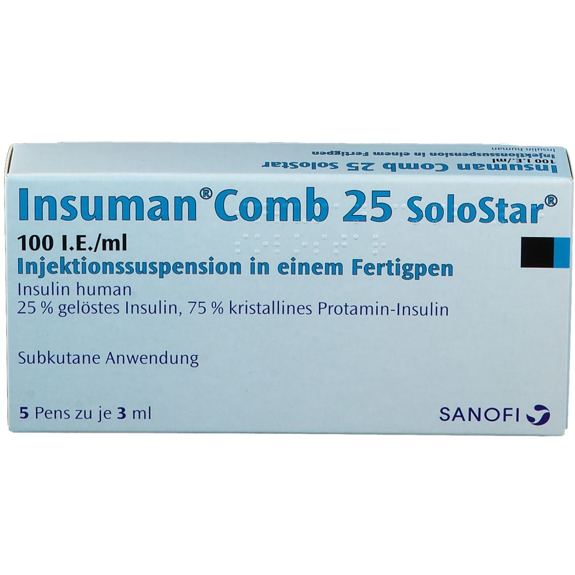 Insuman® Comb 25 SoloStar® 100 I.E./ml