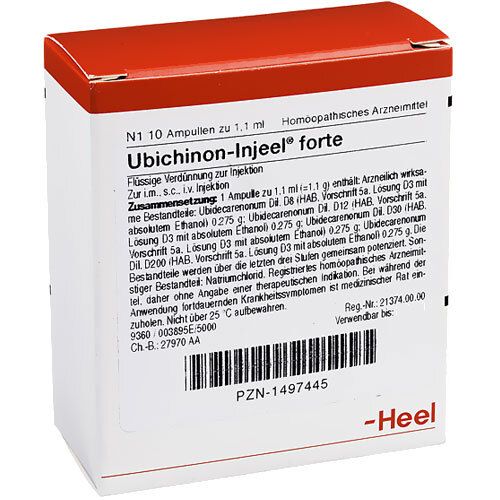 Ubichinon Injeel forte Ampullen 10 St