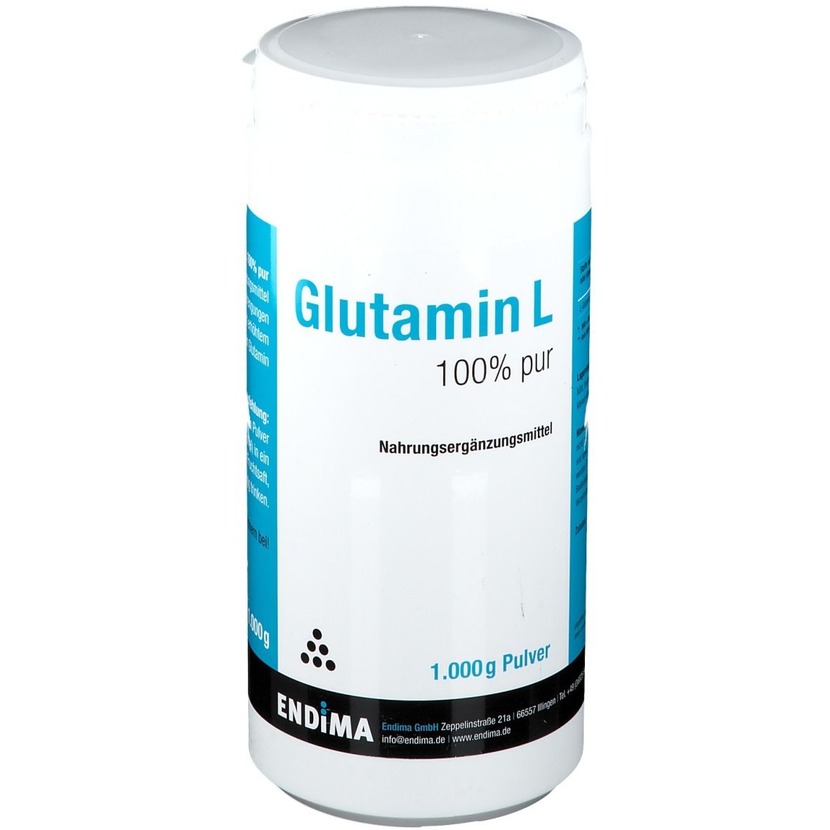 Glutamin-L 100% Pur Pulver 1000 g