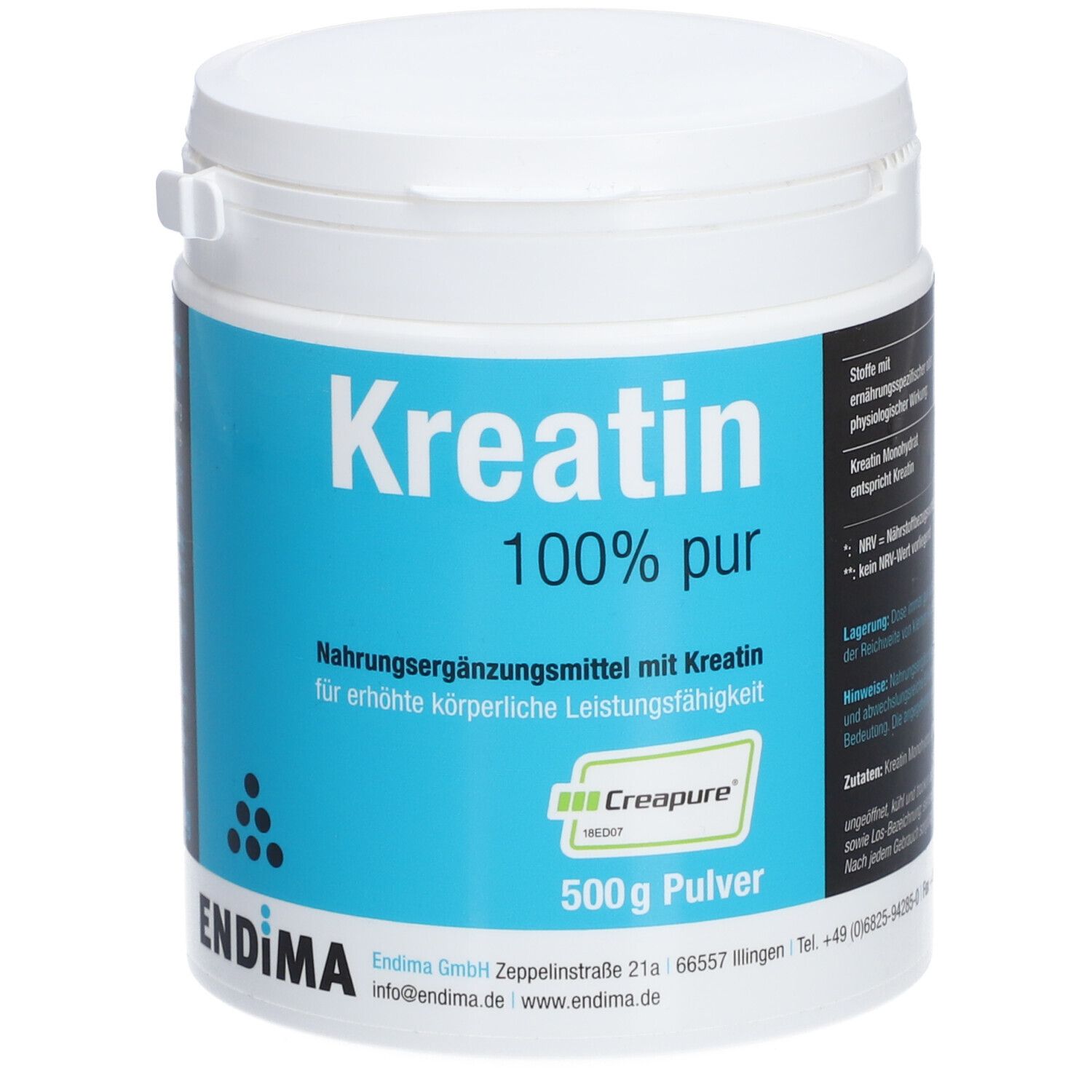 Endima® Creapure® Kreatin 100% Pur Pulver