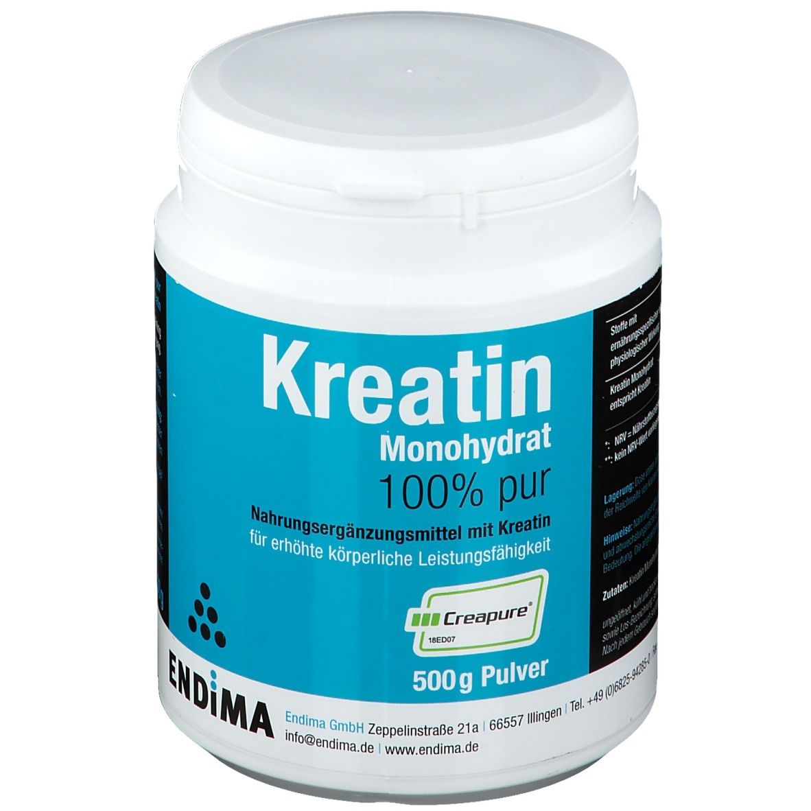 Kreatin Monohydrat 100% Pur