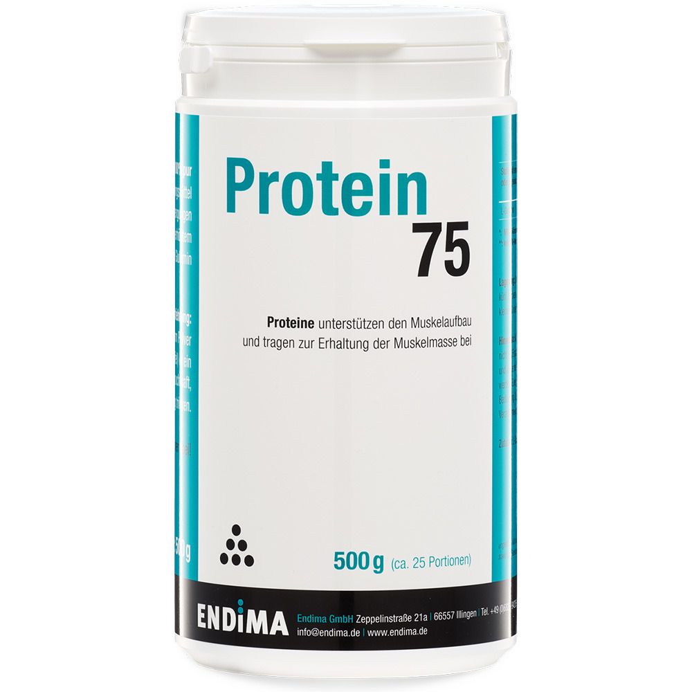 Endima® Protein 75 Vanille Pulver