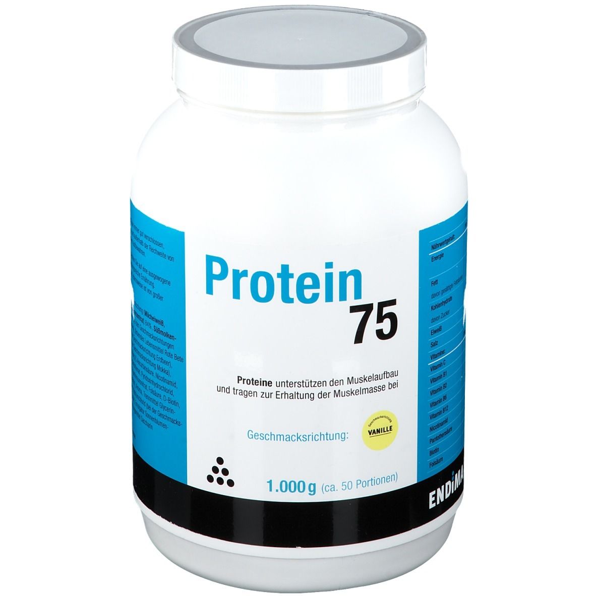 Protein 75 Vanille Pulver 1000 g