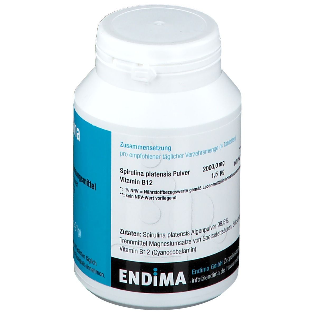 Endima® Spirulina Tabletten