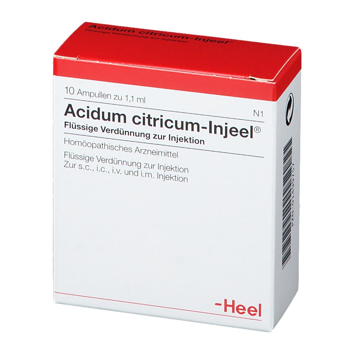 Acidum citricum-Injeel® 1,1 ml 10 St - shop-apotheke.com