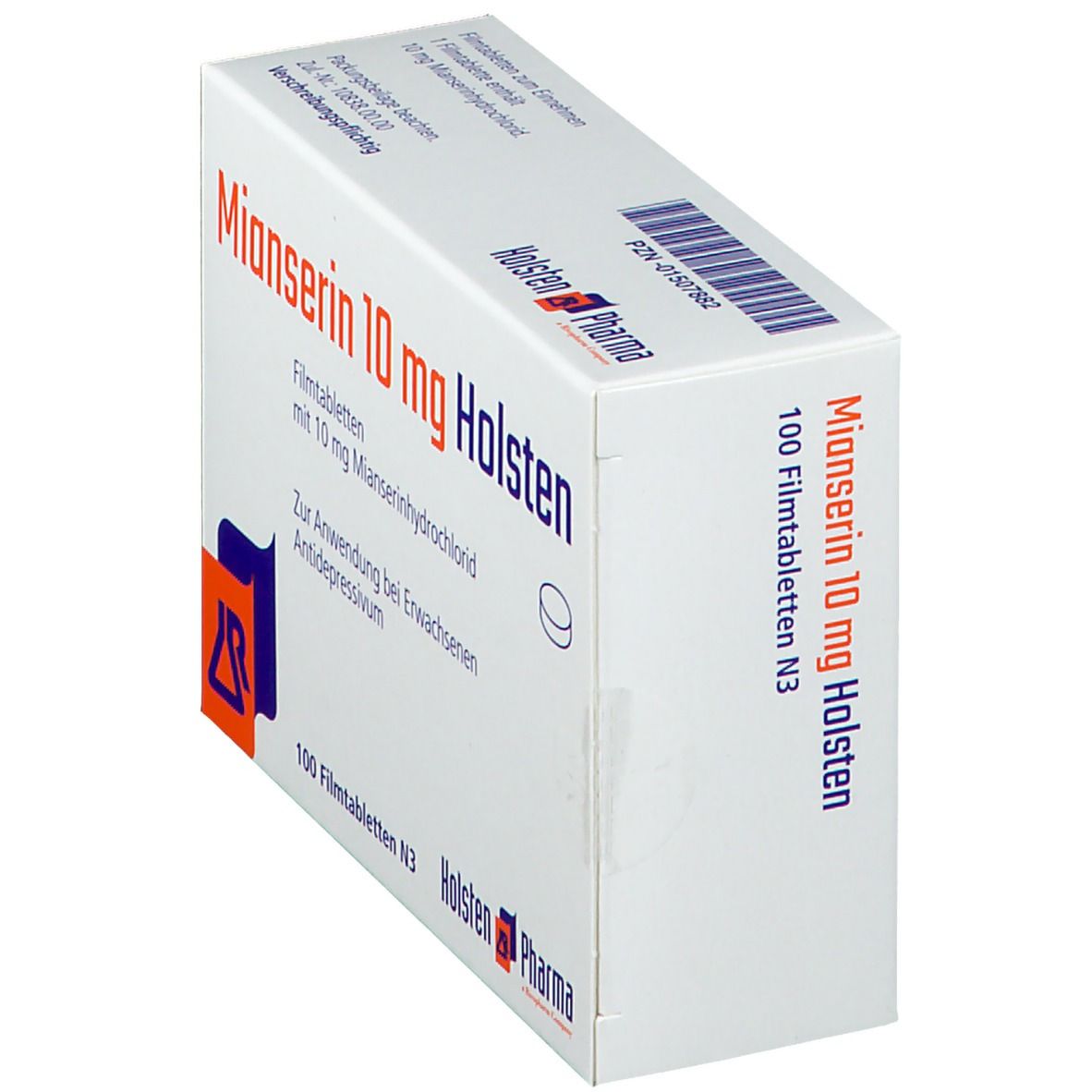 Mianserin 10 mg Holsten Filmtabletten 100 St