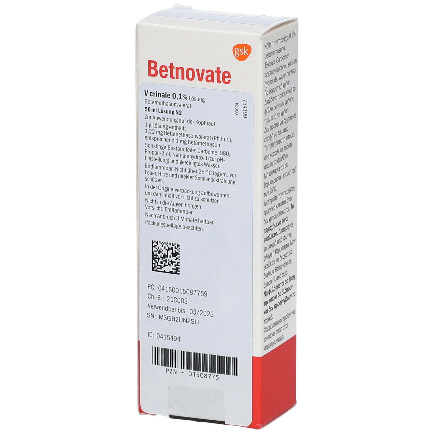 Betnovate V Crinale 0,1%