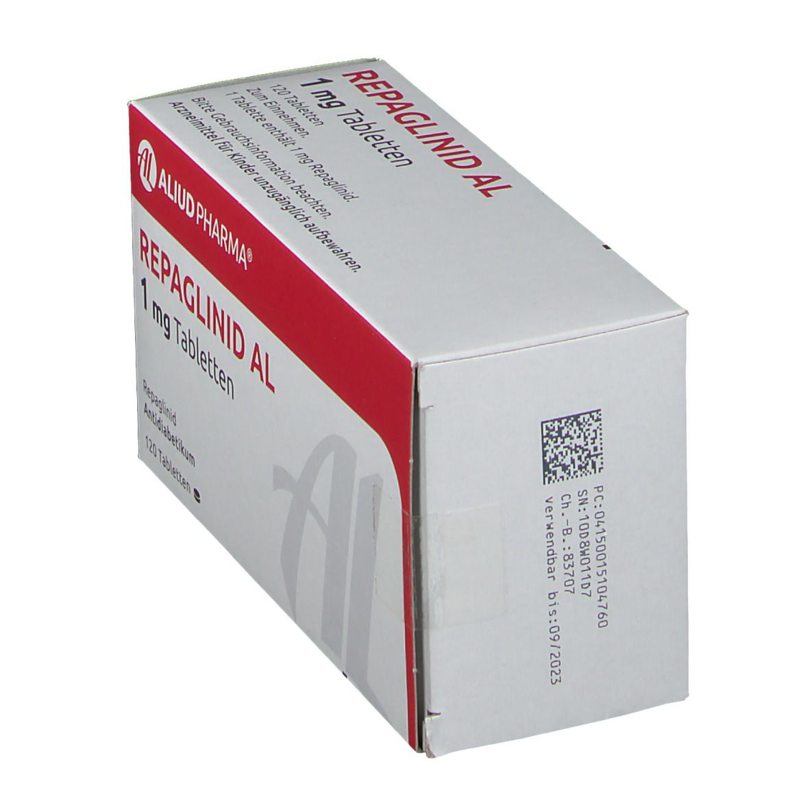 Repaglinid AL 1 mg Tabletten 120 St