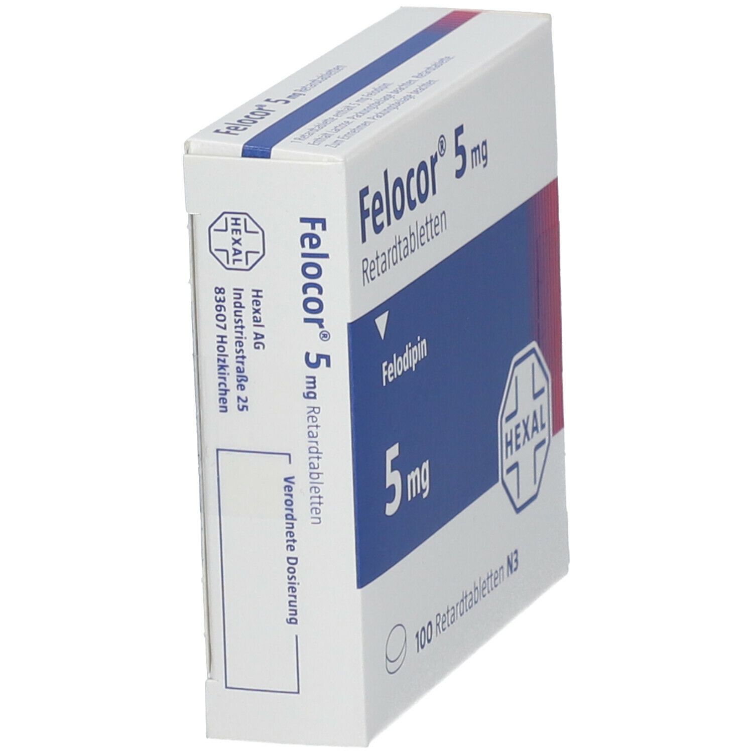 Felocor 5 mg Retardtabletten 100 St Retard-Tabletten