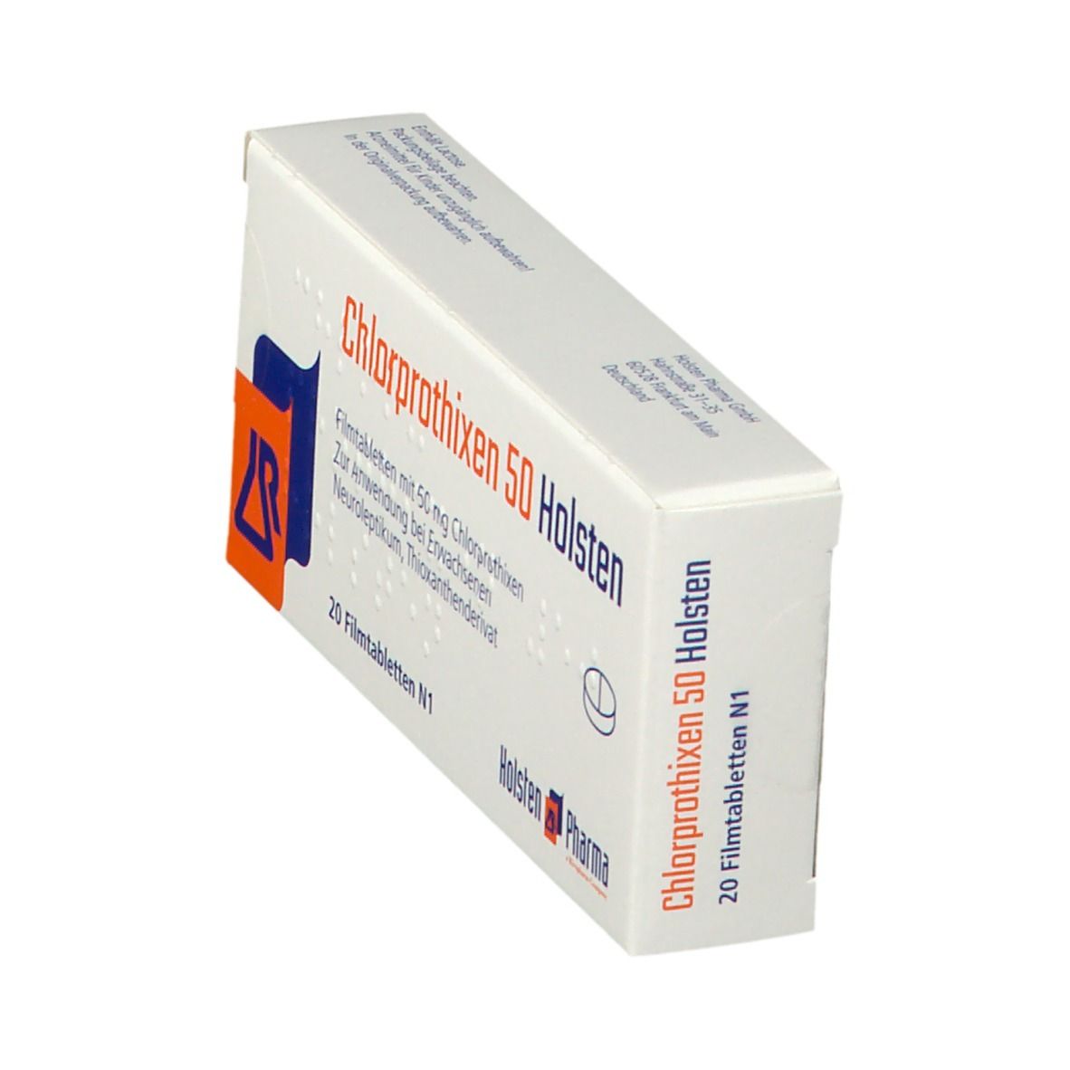 Chlorprothixen 50 Holsten Filmtabletten 20 St