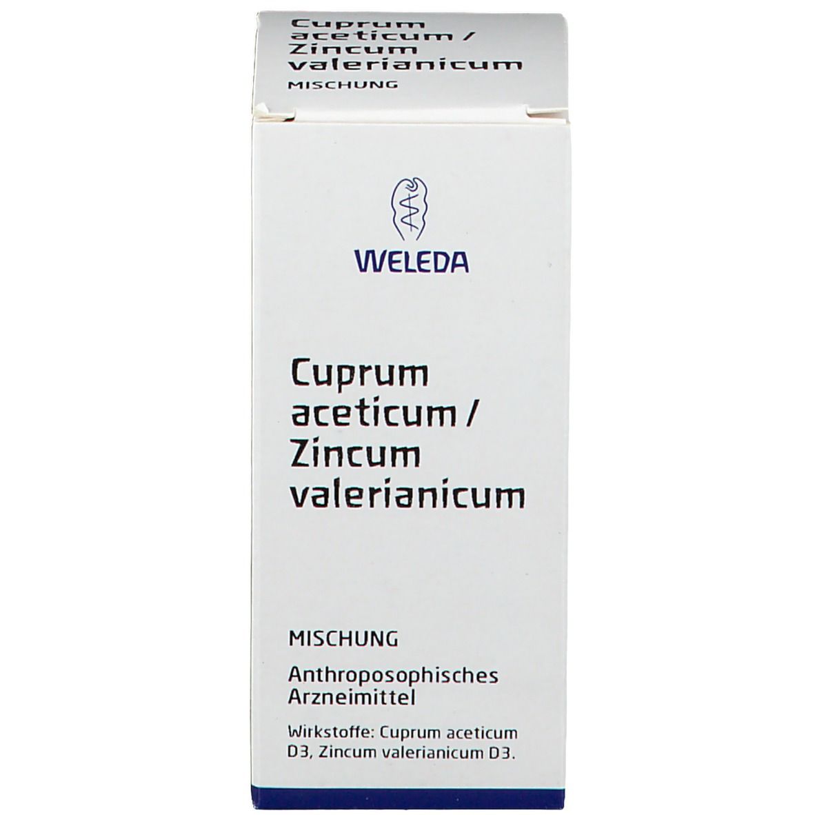 Cuprum Aceticum / Zincum valerianicum