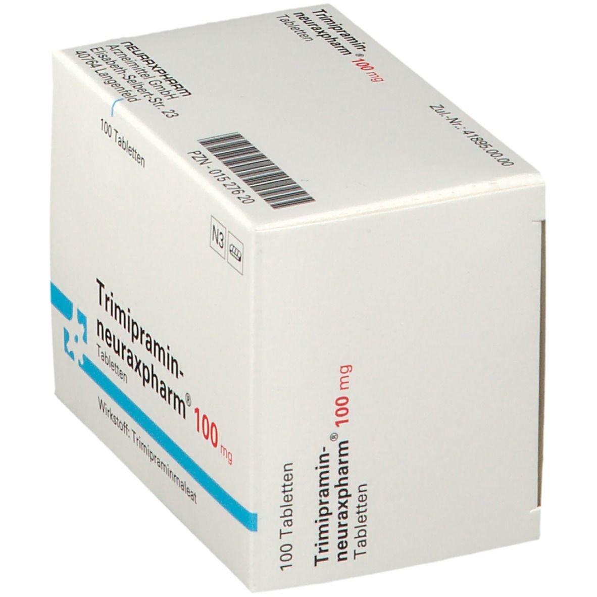 TRIMIPRAMIN-neuraxpharm 100 mg Tabletten St