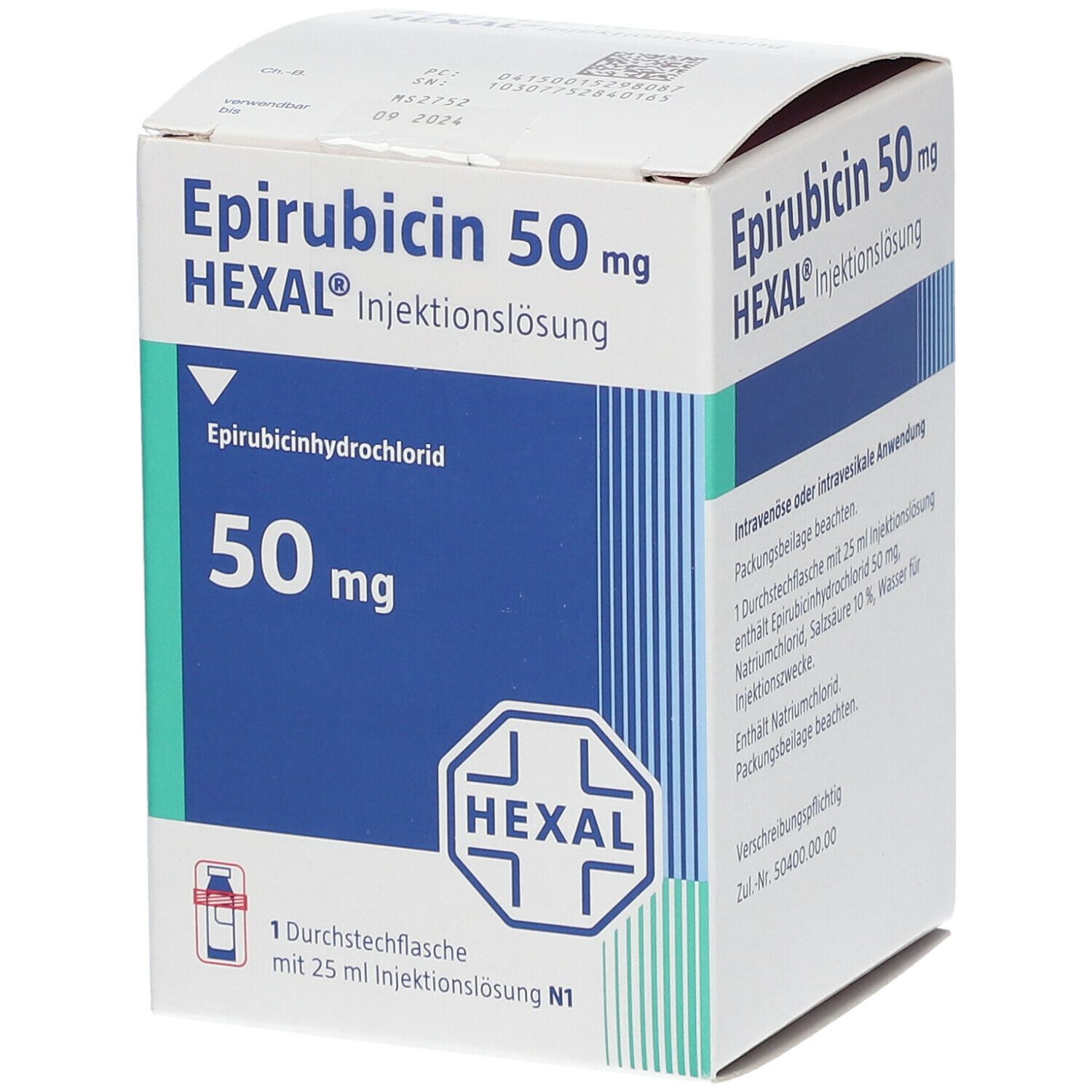 Epirubicin 50 mg HEXAL®
