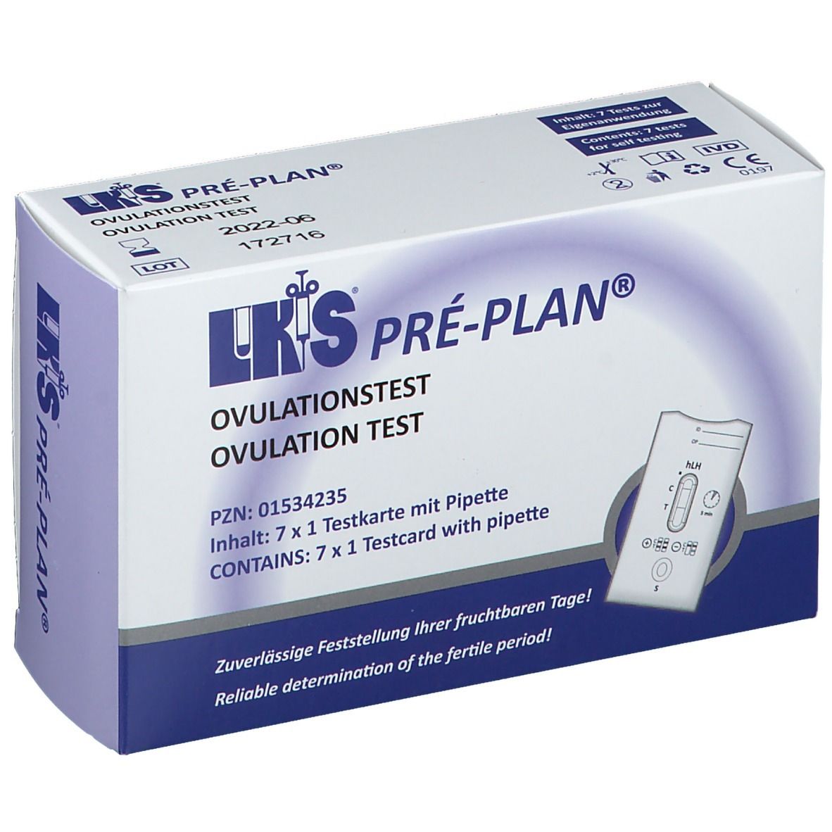 LKS® LH Ovulationstest Pré-Plan®