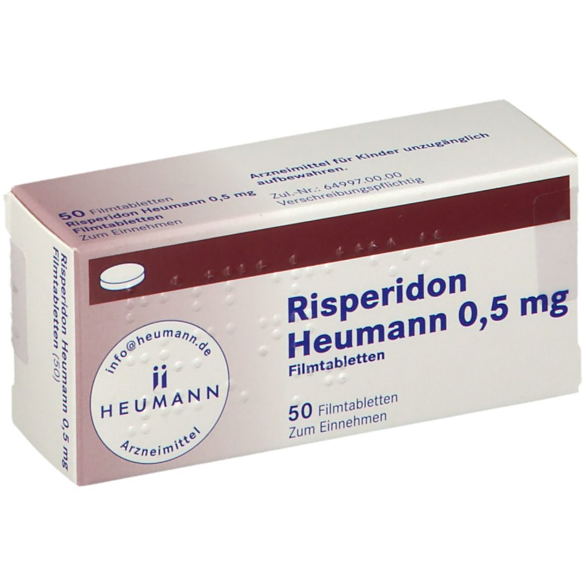 Risperidon Heumann 0,5 mg