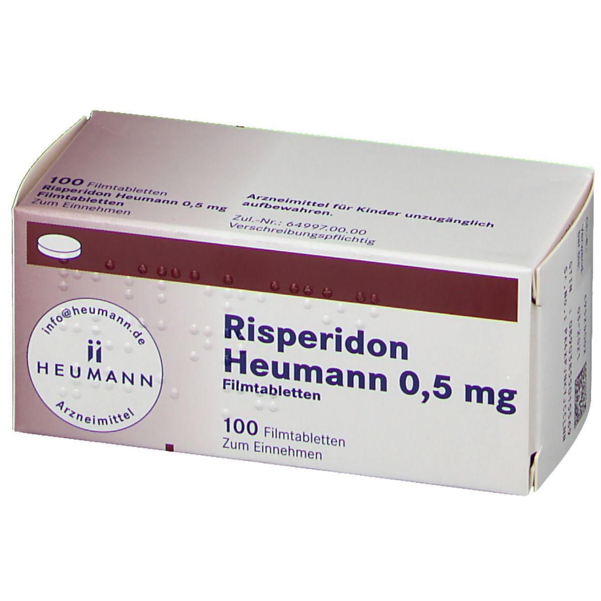 Risperidon Heumann 0,5 mg