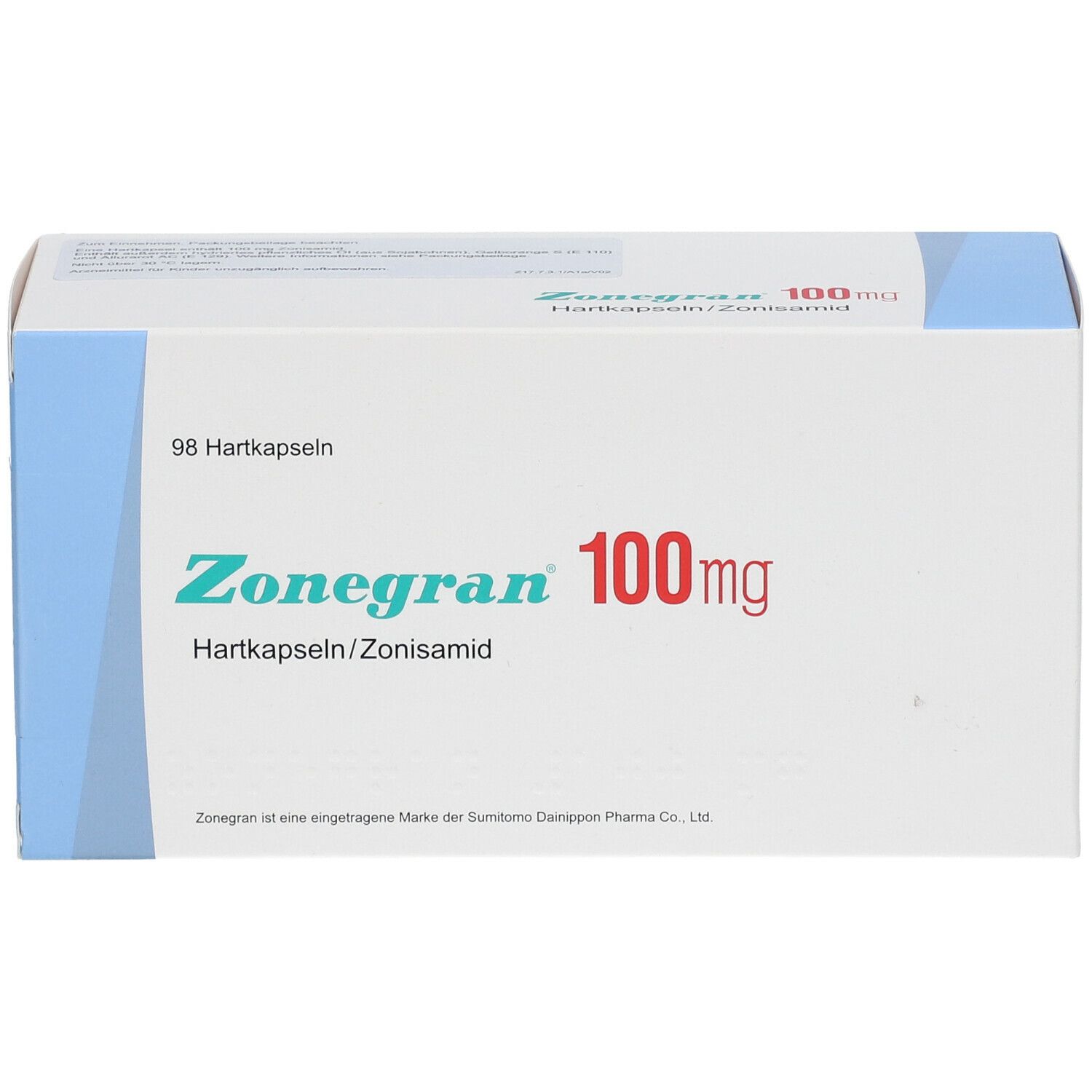 ZONEGRAN 100 mg Hartkapseln