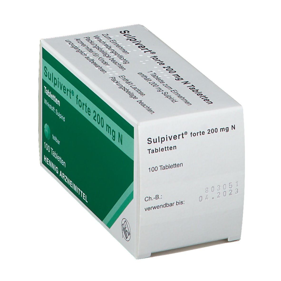 Sulpivert® forte 200 mg N