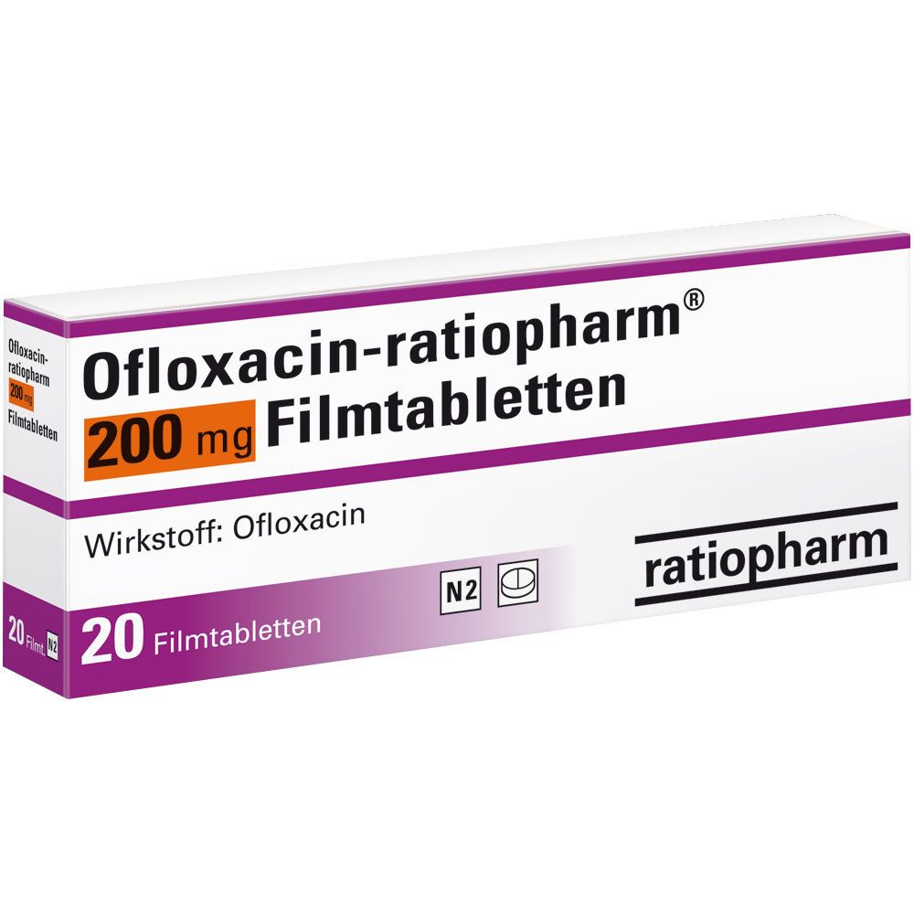 Ofloxacin-ratiopharm® 200 mg