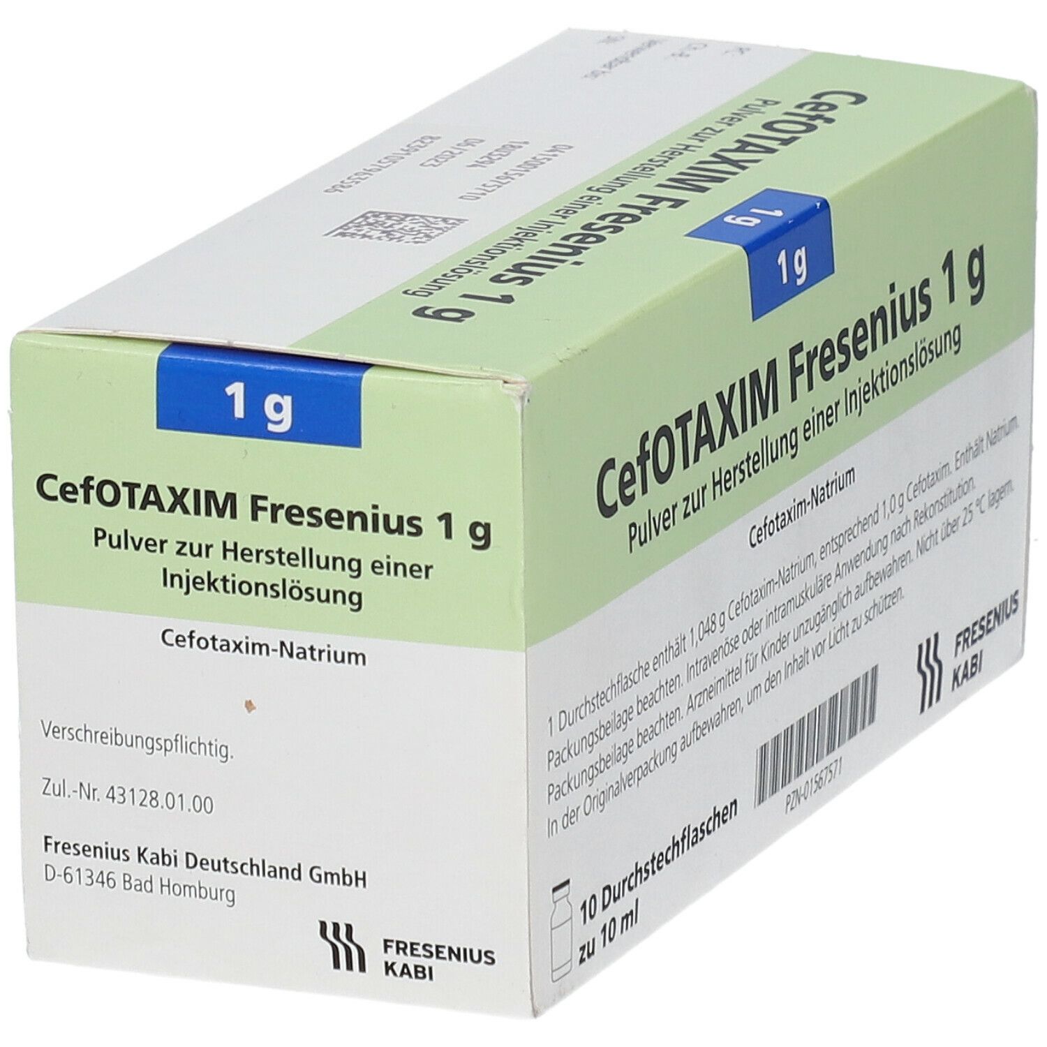 Cefotaxim Fresenius 1 g