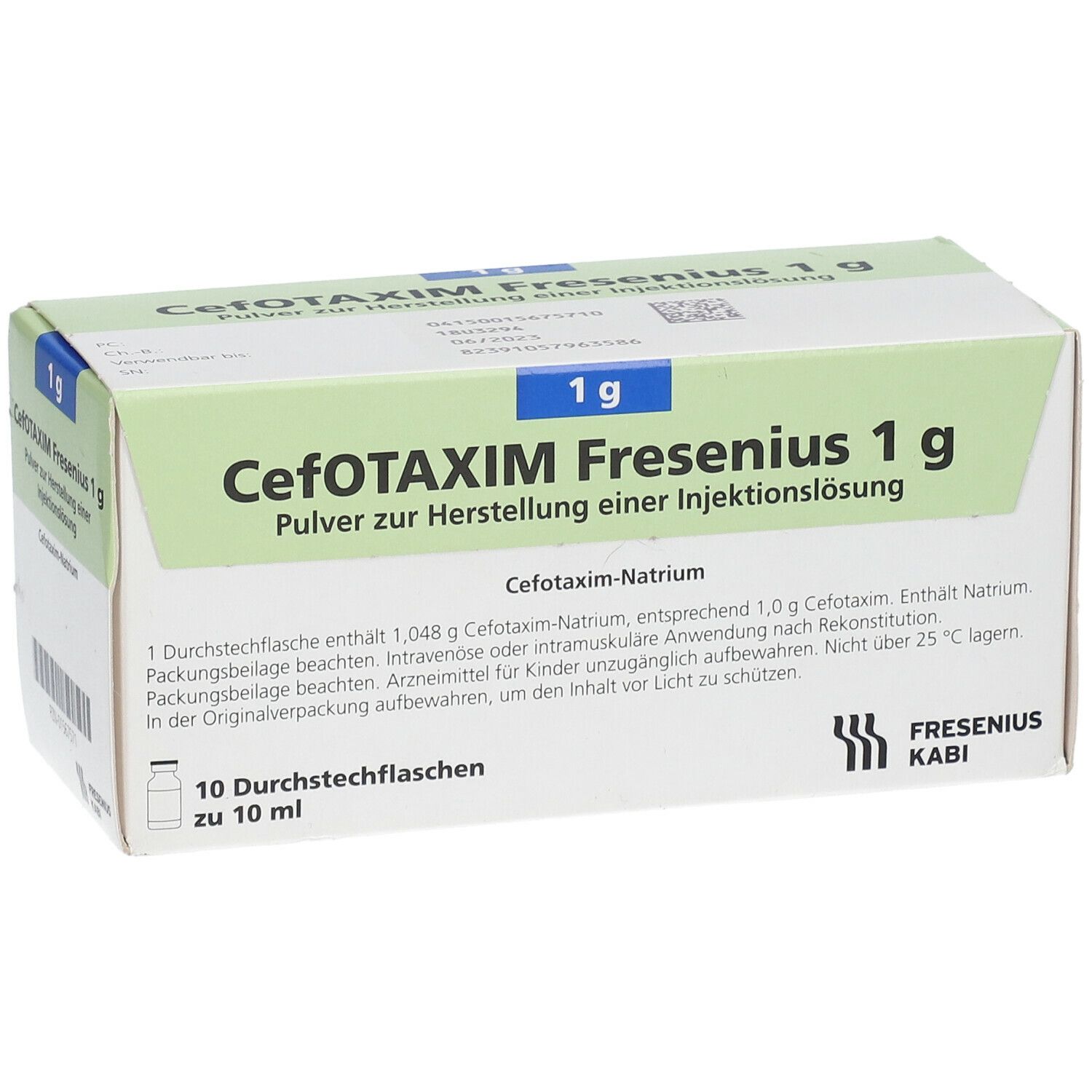 Cefotaxim Fresenius 1 g