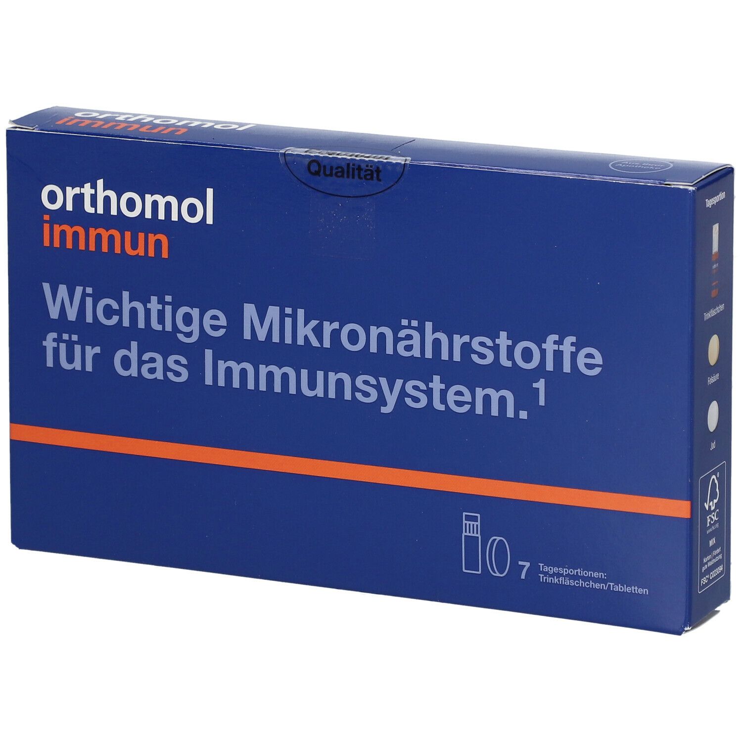 Portionen 1568889 orthomol immun Trinkfläschchen/Tabletten 7 St 