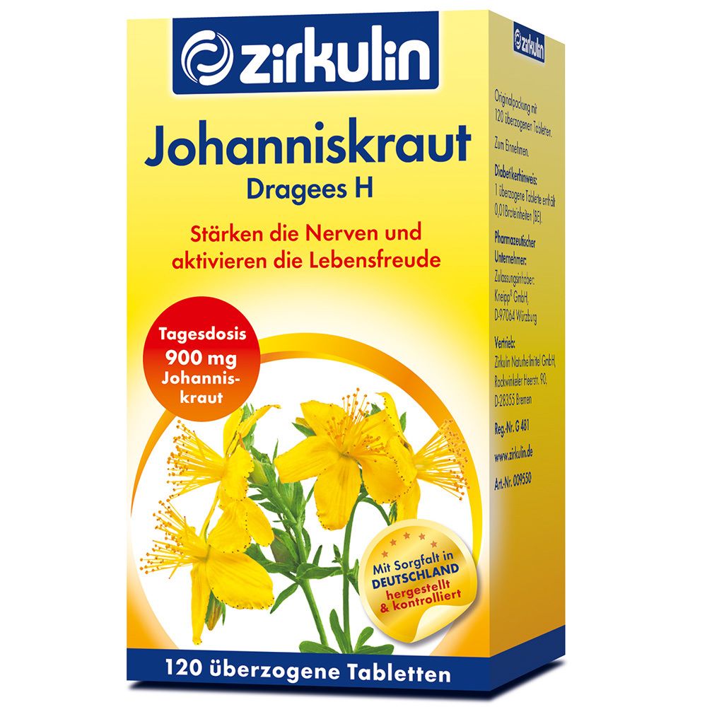 Zirkulin Johanniskraut-Dragees H