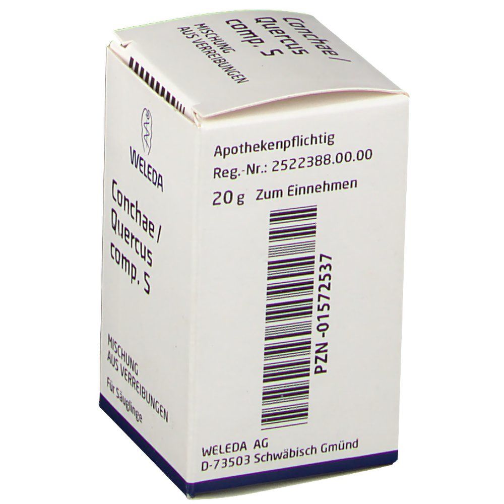 Weleda Conchae/Quercus Comp. Comp. S Trituration 20 g - shop-apotheke.at