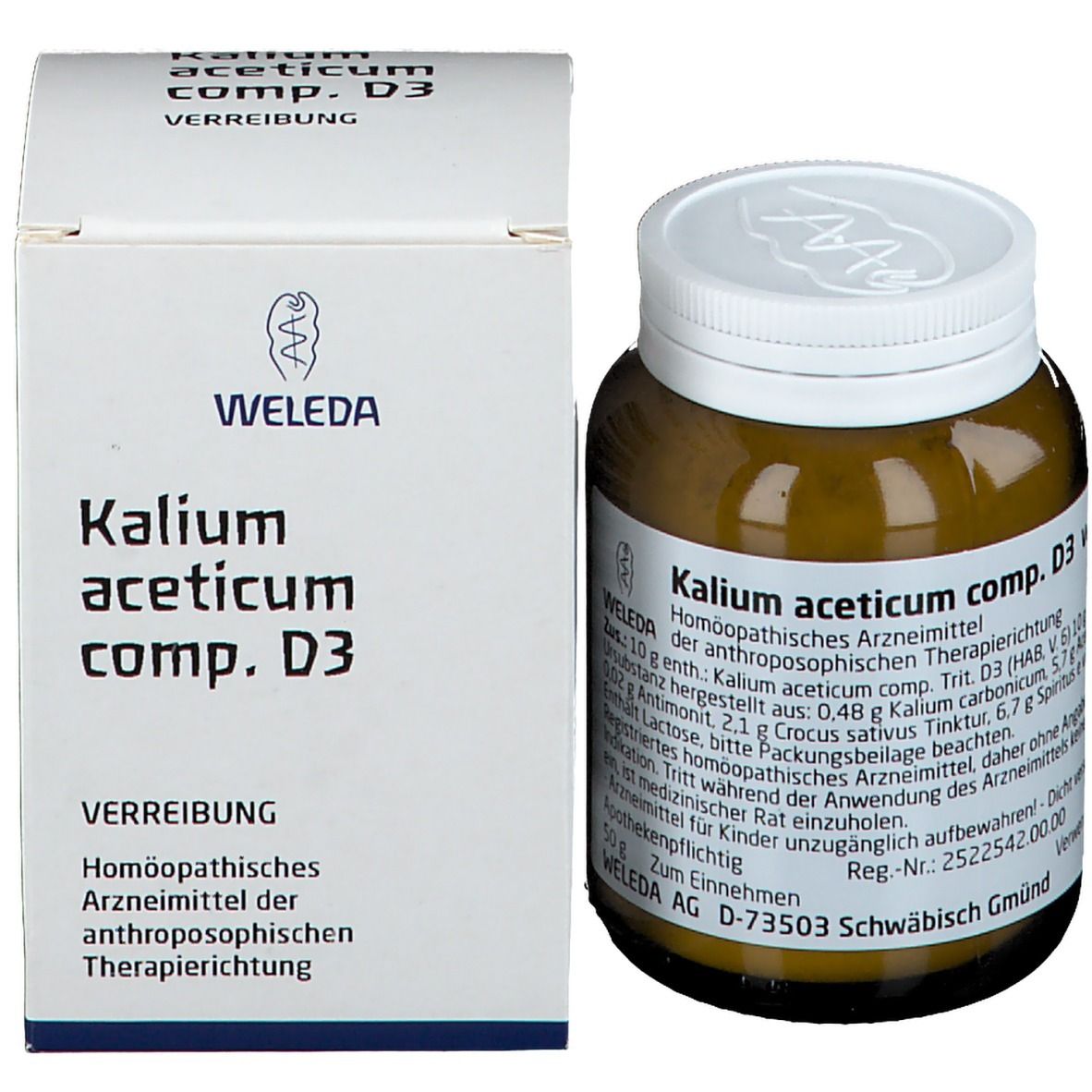 Kalium Acetic. Comp. D3 Trituration