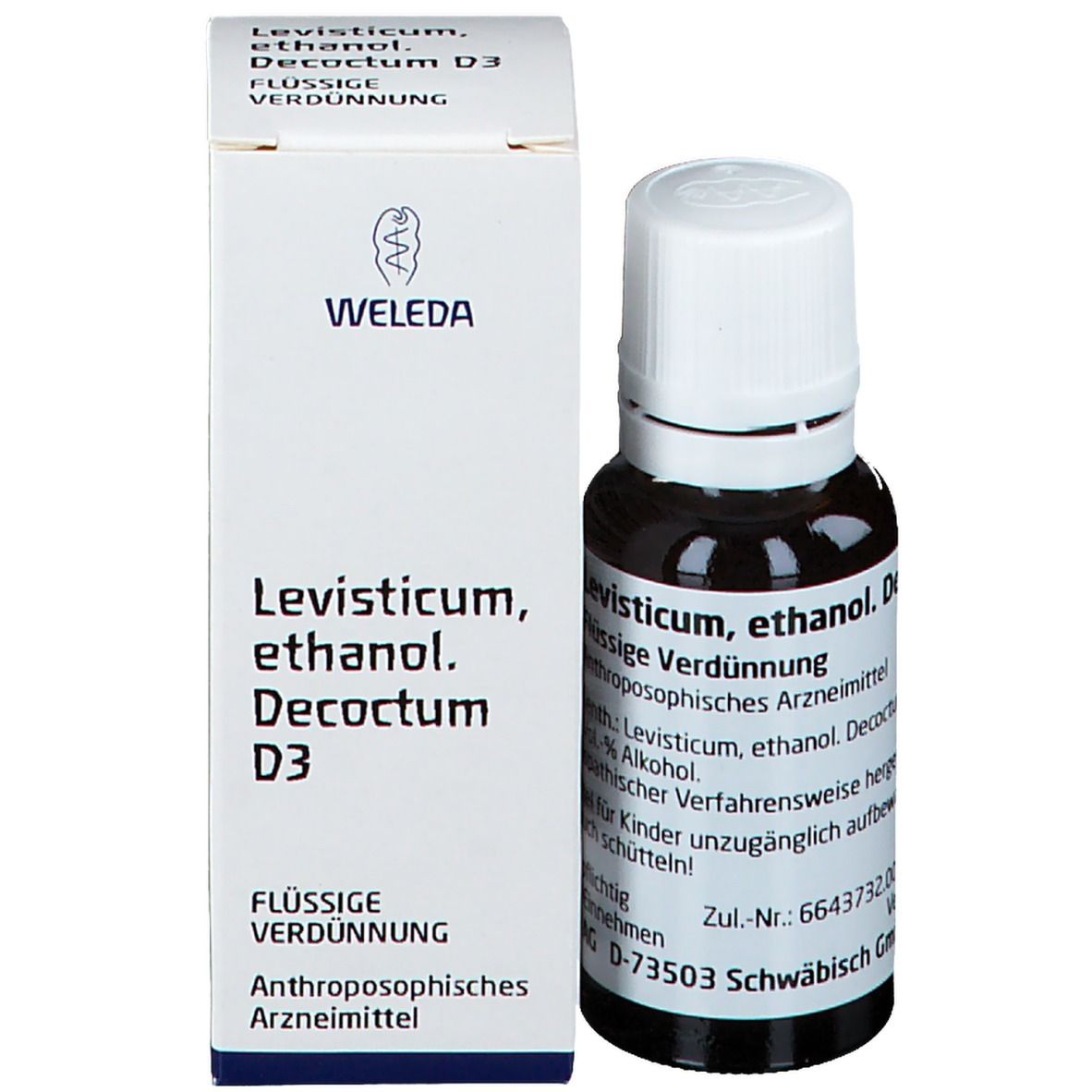 Weleda Levisticum ethanol.Decoctum D 3 Dilution
