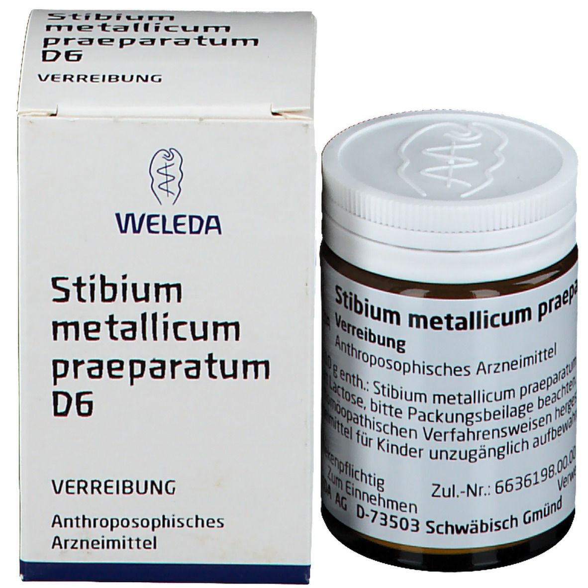 Stibium Metallicum Praeparatum D6