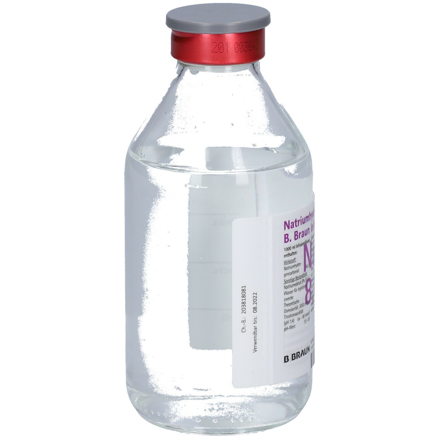 Natriumhydrogencarbonat B.Braun 8,4% Glas