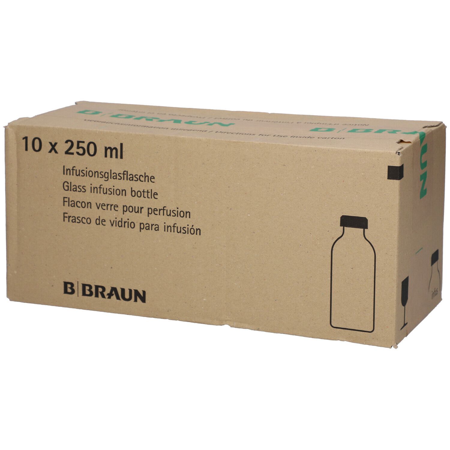 Natriumhydrogencarbonat 8,4 % B. Braun Glasflasche