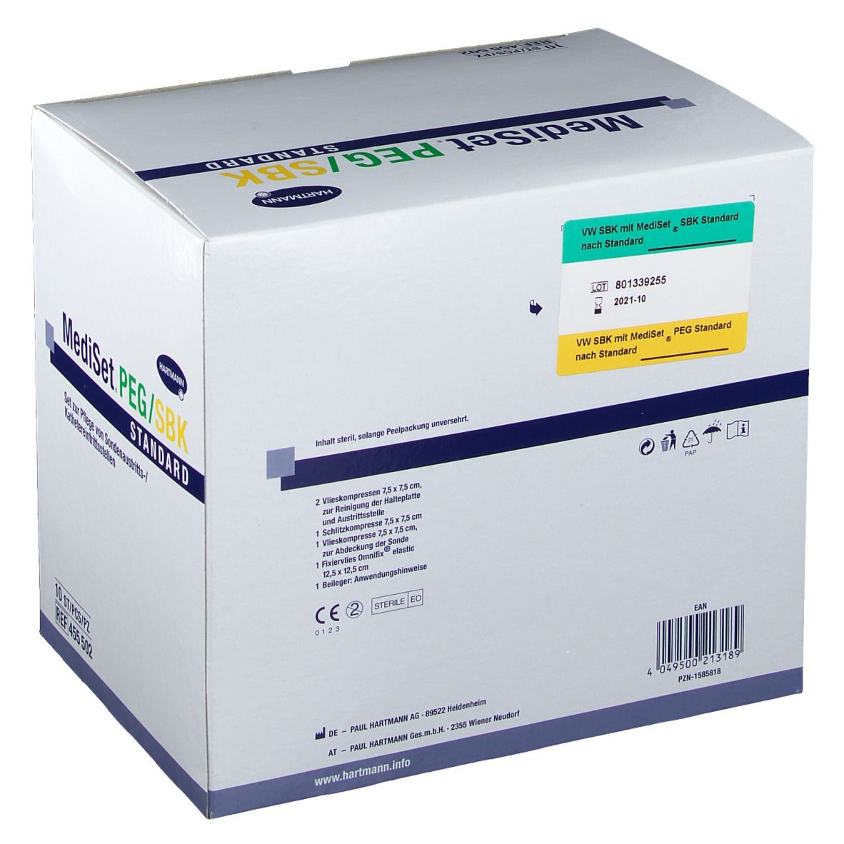 MEDISET PEG/SBK STANDARD