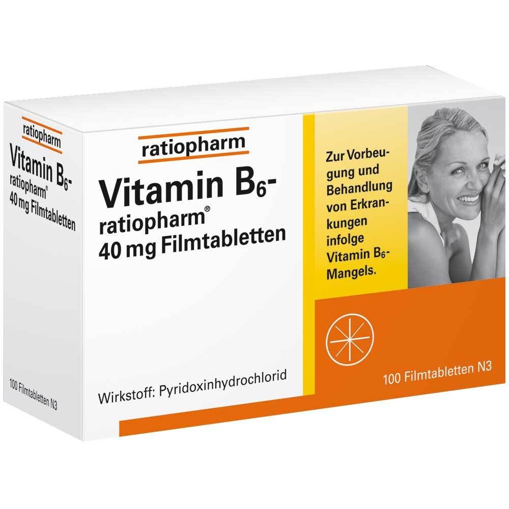 Vitamin B6-5 x 100 Tabletten 500mg 500 Tabletten Source Naturals B-6 