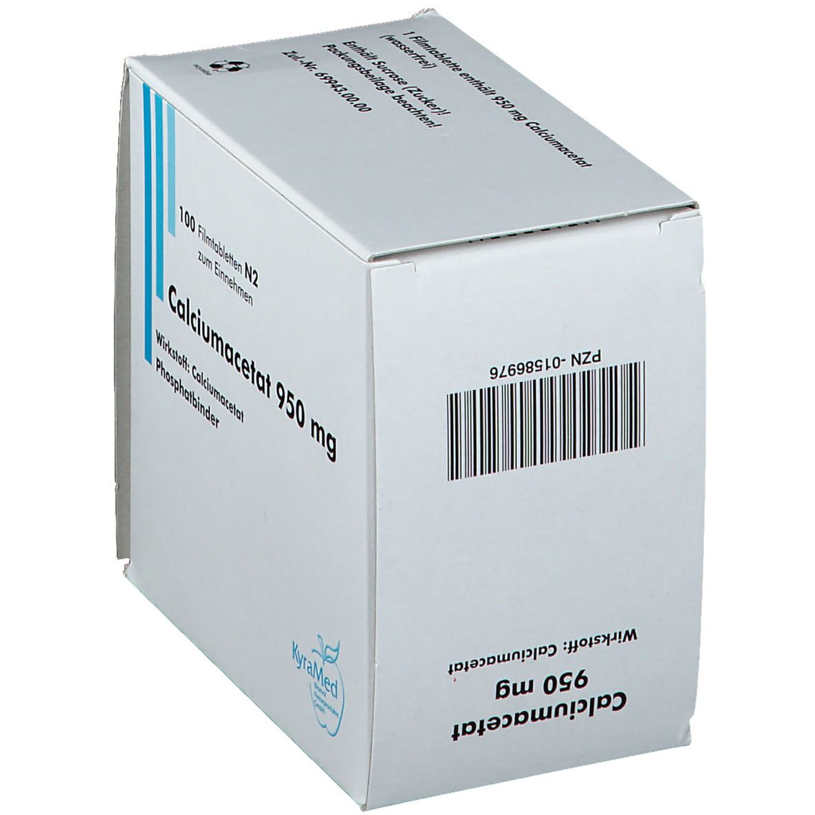 Calciumacetat 950 mg Filmtabletten