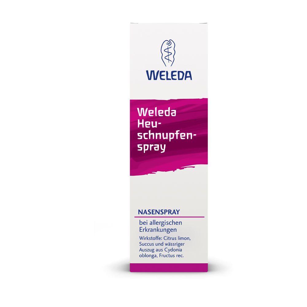 Weleda Heuschnupfenspray - Nasenspray zur Behandlung von Allergien der Atemwege wie Heuschnupfen