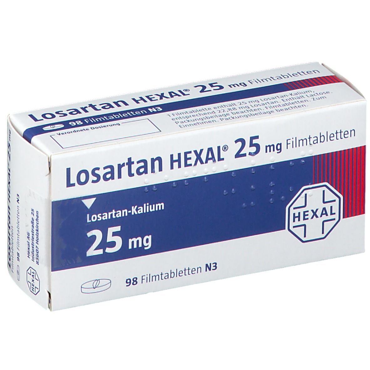 Losartan HEXAL® 25 mg
