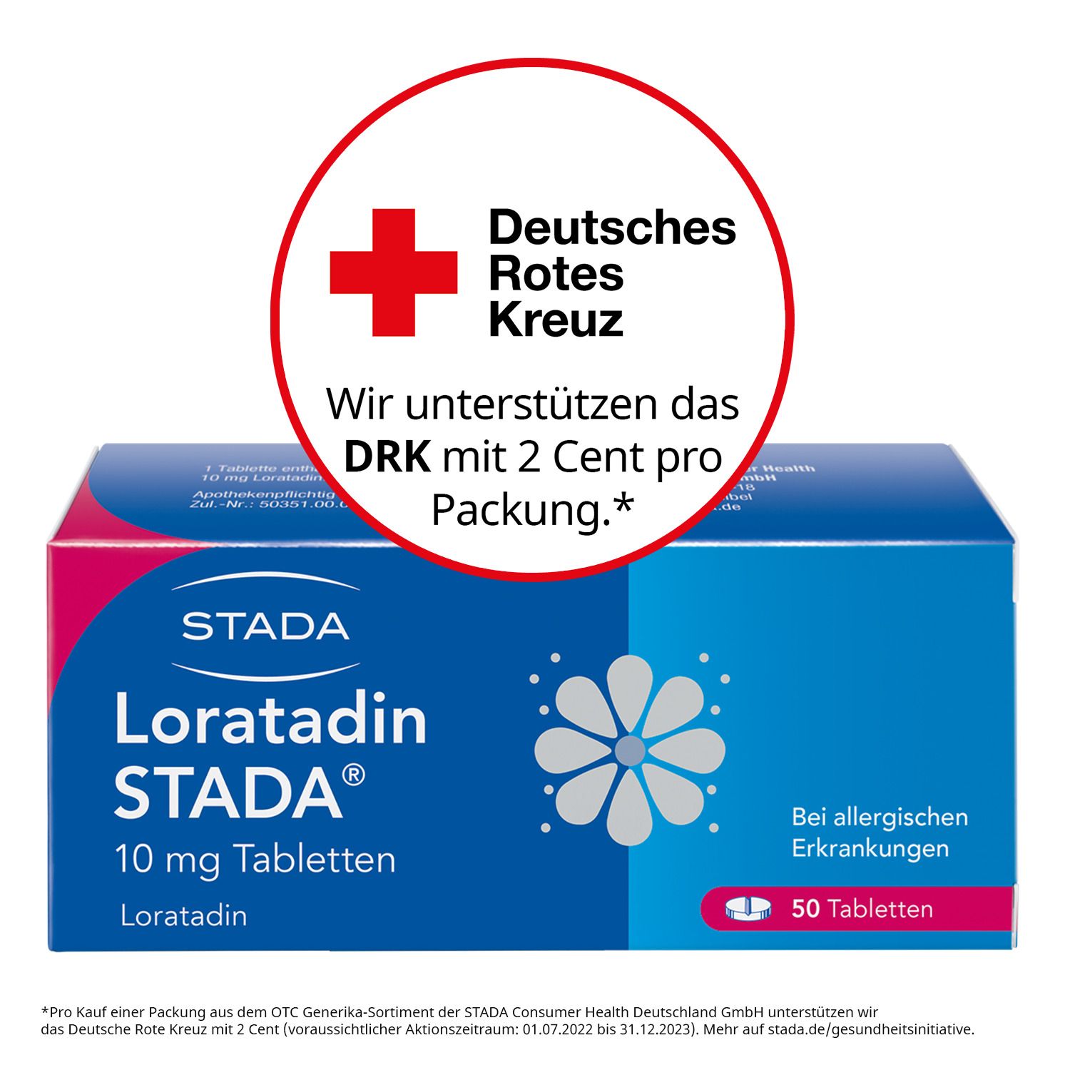 Loratadin Stada 10 mg Tabletten 50 St