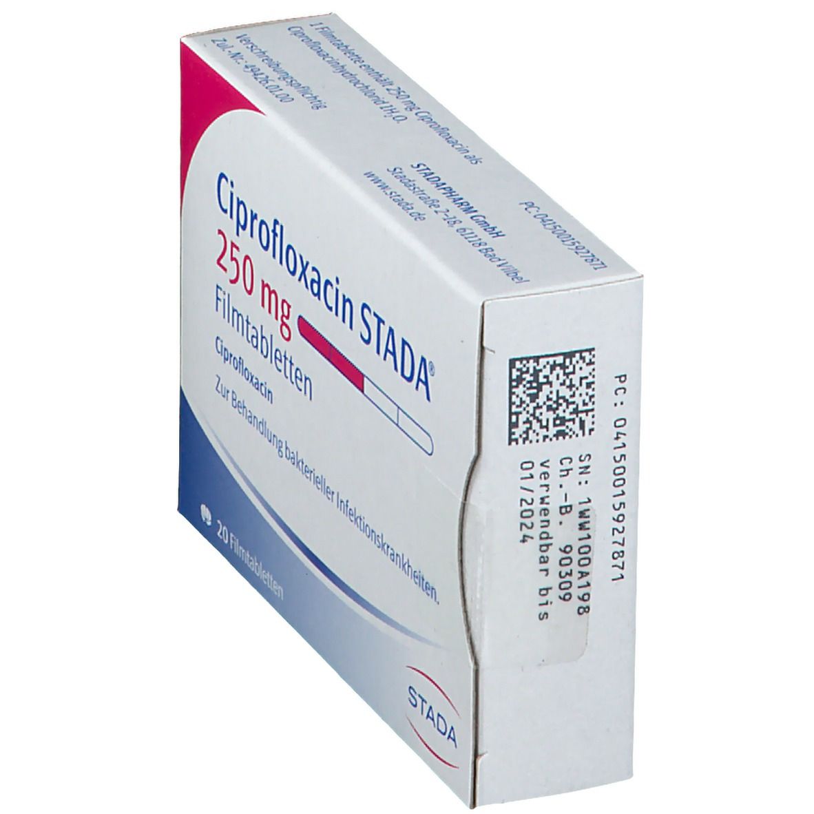 Ofloxacin Stada 200 mg Filmtabletten 50 St