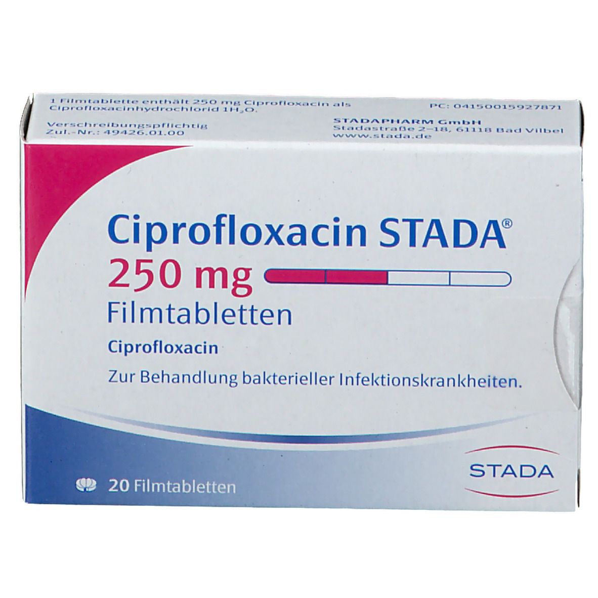 Ciprofloxacin 250 Mg Pzn