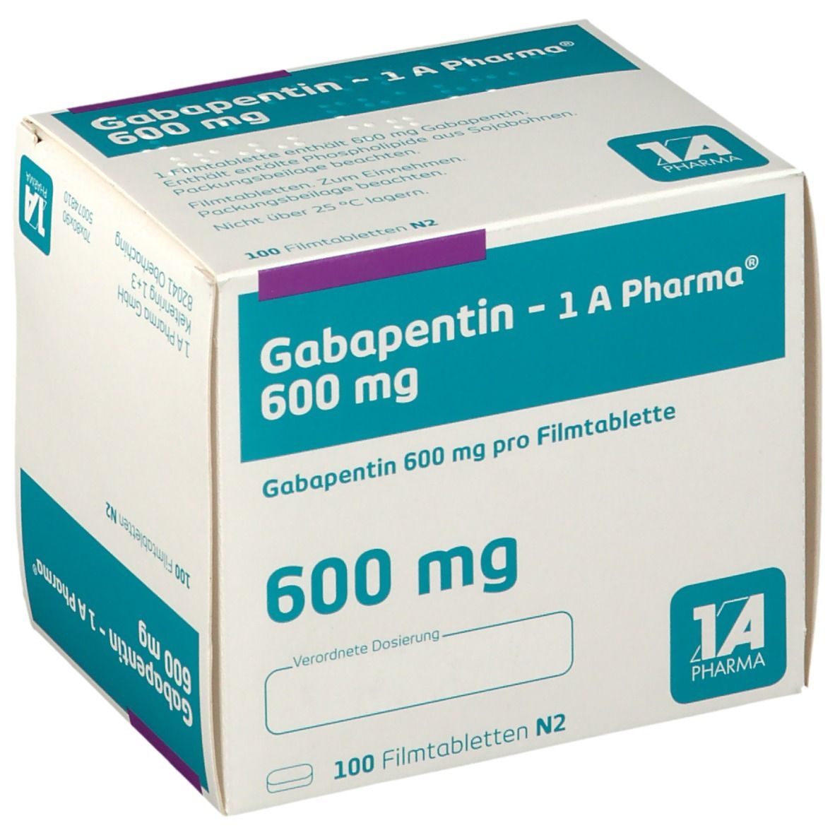 Gabapentin 1A Pharma® 600Mg