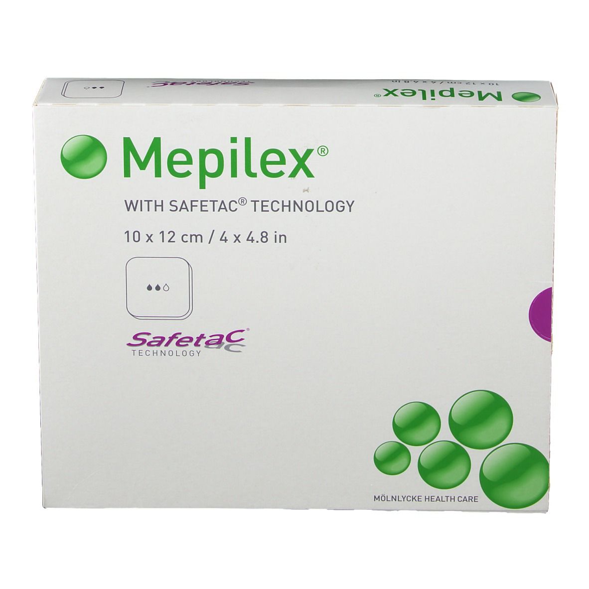Mepilex® 10 x 12 cm 5 St - Shop Apotheke