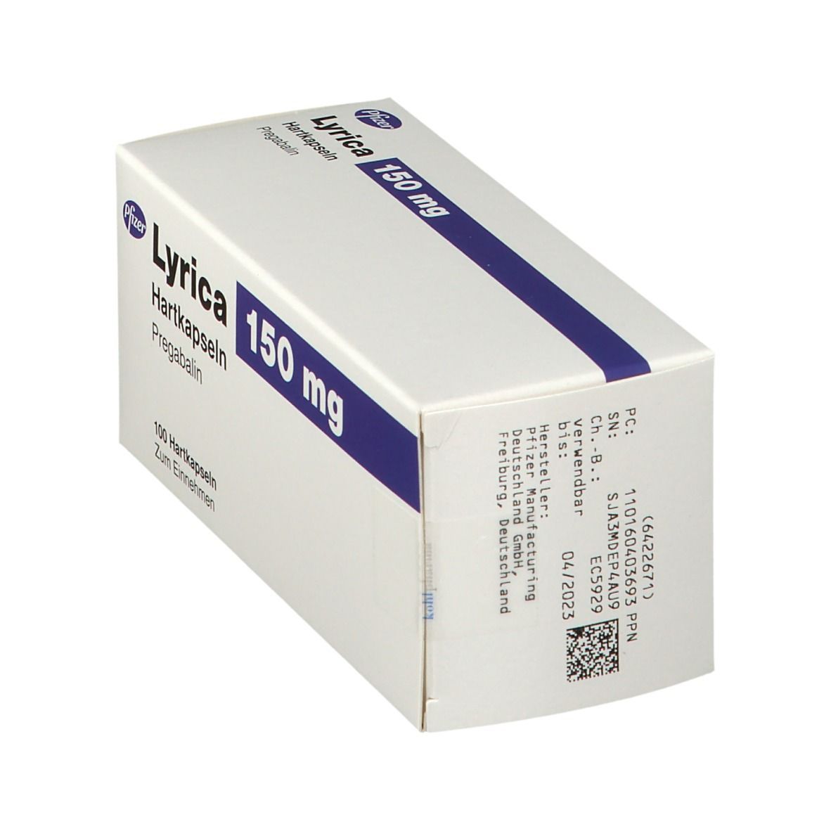 Lyrica 150 mg Hartkapseln 100 St