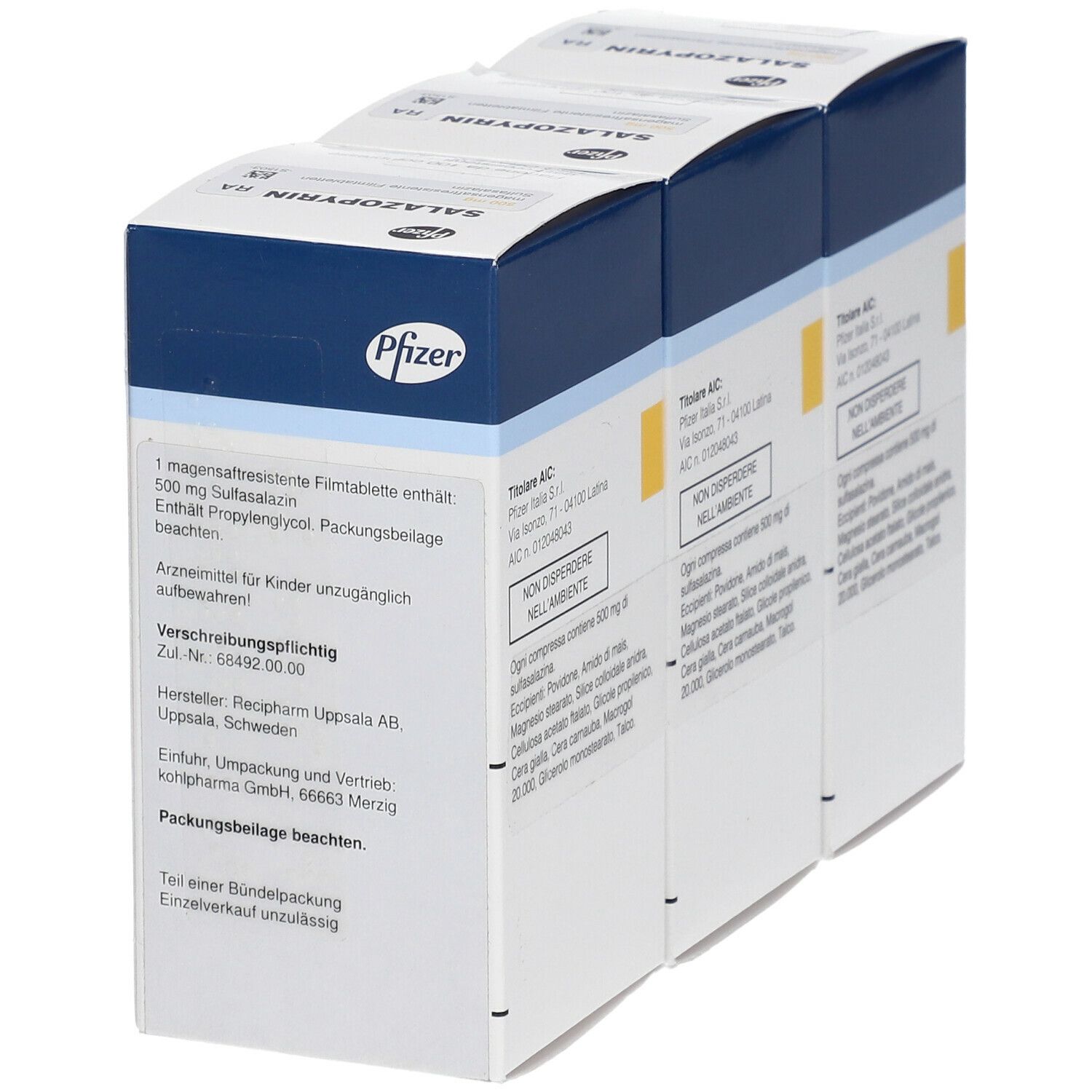 SALAZOPYRINE RA magensaftresistente Filmtabletten