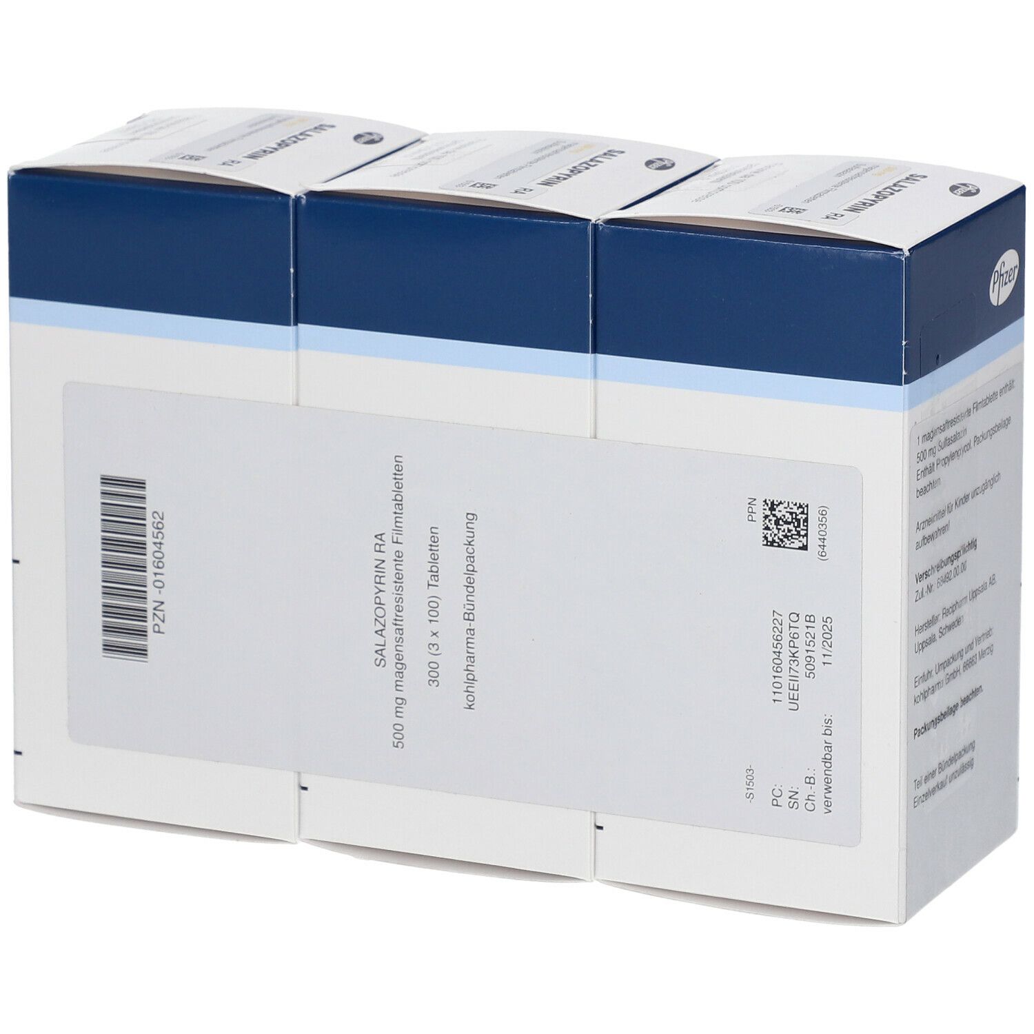 SALAZOPYRINE RA magensaftresistente Filmtabletten