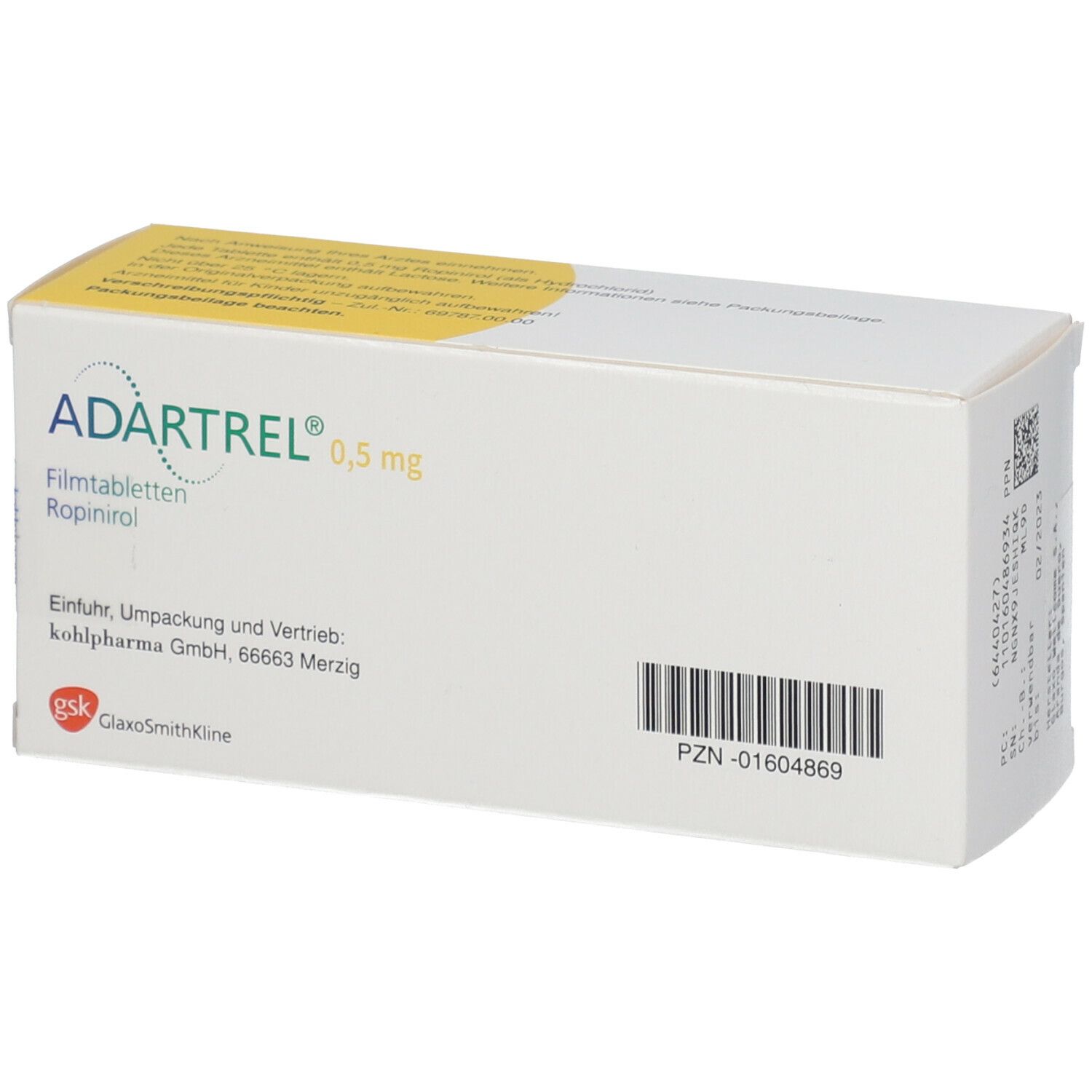 Adartrel 0,5 mg